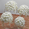 White Phalaenopsis Flower Ball Artificial Flower Wedding Party Deco