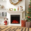 750W/1500W Fireplace Heater 20”¡± Electric Fireplace Insert-Black