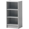 Narrow Small Bookcase Storage Shelf Unit Wood Bookshelf Display 6 Colours