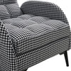 Adjustable Recliner Armchair Single Sofa Living Bedroom Lounge Chair Footstool