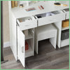 Hollywood Vanity Dressing Table Set with LED Lighted Mirror Makeup Dresser Desk
