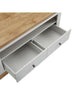 Burford Storage Coffee Table with Grey and Oak Finish Stylish Living Room Piece