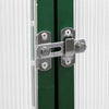 Sufrk Greenhouse with Base Frame Green 224x169x195 Aluminium,Polycarbonate O9G6