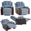 Electric Recliner Massage Heated Vibration Sofa Armchair Reclining Lounge Chair