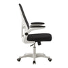 Home Office Chair Computer Mesh Desk Chair with Adjustable Arms and Height White