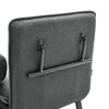 Futon Folding Single Sofa Bed 3-in-1 Sofa Recliner Lounger Accent Chair Armchair