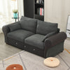 Luxury 2, 3 Seater Linen Fabric Couch Sofa Corner Chaise Settee Living Room Set