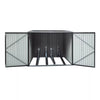 Panana Garden Storage Shed Bike Metal Pent Tool Shed House Can Put Bicycles