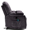 Electric Power Lift Riser Recliner Chair Sofa Velvet Massage & Heated Armchair
