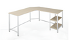 Computer Office Desk Workstation L-Shaped Desk PC Laptop Gaming Table