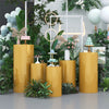 Metal Cylinder Plinth Pedestal Wedding Cake Dessert Flower Display Stand Party