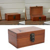 Lockable Wooden Gift Chest Box Plain Various Size Keepsake Fathers Day Storage
