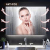 Anti Fog Infrared Sensor LED illuminated Bathroom Mirror Cabinet Shaver Socket