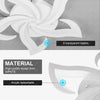 Modern Chandelier LED Lamp White Frame Ceiling Light Living Room Bedroom Lights