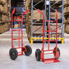 Heavy Duty Sack Truck Hand Industrial Trolley Two Wheel Tyre Barrow up to 150Kg