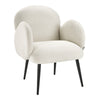 Luxury Teddy Velvet Armchair Accent Padded Seat Chair Occasional Lounge Sofa