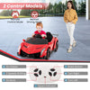 Licensed Lamborghini 4WD Kids Ride-on Toy with LED Lights-Red
