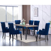Velvet Pull Door Knocker Studded Dining Kitchen Accent Chairs Luxury Windsor