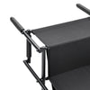 Outdoor Car Boot Pet Dog Stairs 4 Steps Ladder Oxford &Steel Doggy Climbing Ramp