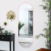 Wall Makeup Mirror 150cm Oval Shape Design Full Body Full Length Mirror Bathroom