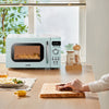 COMFEE Microwave Oven Digital 20 L 800W Defrost 8 Programmes Freestanding Green