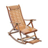 BambooWood Deck Rocking Chair Patio Garden Outdoor Sun Lounger Reclining Day Bed