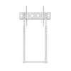 Elegant White TV Floor Stand Flat Panel Screen Adjustable TV Mount Bracket Displ