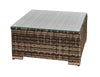 Patio Sofa Set Corner Rattan Garden Furniture Outdoor L-Shaped Mix Grey 4-Seater
