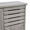 Wall Mounted Bathroom Cabinet with Mirror Wooden 2-Door Storage Cupboard Unit