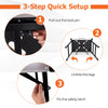 85x60CM Portable Work Table Garage Folding Workbench Woodworking Bench w/Clamps