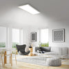 LED Panel Ceiling Light 100cm CCT Dimmable Lamp 24W Remote Control Hallway