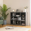 3-tier Open Bookcase Modern 8-Cube Bookshelf Wooden Storage Display Cabinet