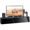 Floating TV Unit Stand Wall Mounted Television Media Cabinet Storage Cupboard