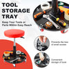 Mechanic Round Creeper Mobile Work Chair Trolley Seat Car Garage Work Stool