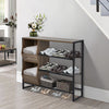 Hallway Console Table Storage Display Side Table Shoe Cabinet Footwear Organiser