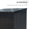 DOUBLE TRIPLE WHEELIE BIN STORE STORAGE SHED METAL DUSTBIN COVER RUBBISH STORES