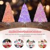 Pre-Lit Decoration Tree 6 FT Tree with 808 PVC Branch Tips-Pink