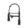 New Mono Pull Out Kitchen Mixer Tap Dual Spout Spray with Pull Down Spring Spout