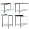 2/3/4/5/6 FT Stainless Steel Table Commercial Catering Work Prep Kitchen Bench