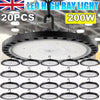 20Pack 200W UFO Led High Bay Light Factory Warehouse Commercial Led Shop Lights