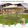 3.5 x 3.5M Outdoor Pop up Tent Gazebo Portable Canopy Shelter w/Mesh Netting