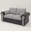 Luxury 2, 3 Seater Linen Fabric Couch Sofa Chaise Living Room Furniture