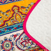 Boho Patchwork Bedspread Quilte Set Throw Rugs Bedding Double Size Pillowcases
