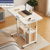 Over Bed Desk Hospital Medical Table On Wheels PC Laptop Mobility Aid Table