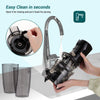 Electric Juicer Machine Juice Fruit Squeezer Slow Masticating Brush Pulp Cup UK