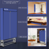 Home Electric Clothes Dryer 1500W Laundry Airer Rack Cover 12kg 2 Tier