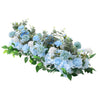 Wedding Artificial Rose Flower Row Arch Floral Ornament Background Arrangement