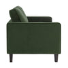 Dusk Soho Dark Olive Matte Velvet 2 Seater Sofa RRP £809
