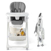 Folding Baby High Chair Convertible Infant Dining Chair Portable Highchair