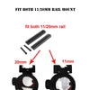 Tactical Optic Red Green Dot Sight Scope Airsoft 11-20mm Rail Mount for Hunting